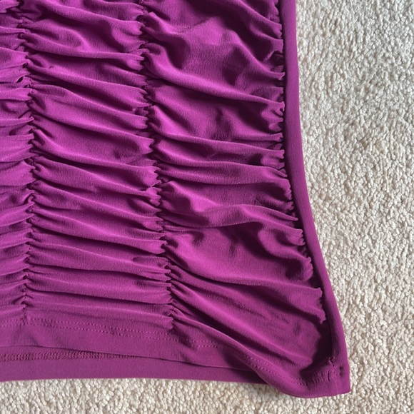 Lace rouched tank top - Picture 3 of 4